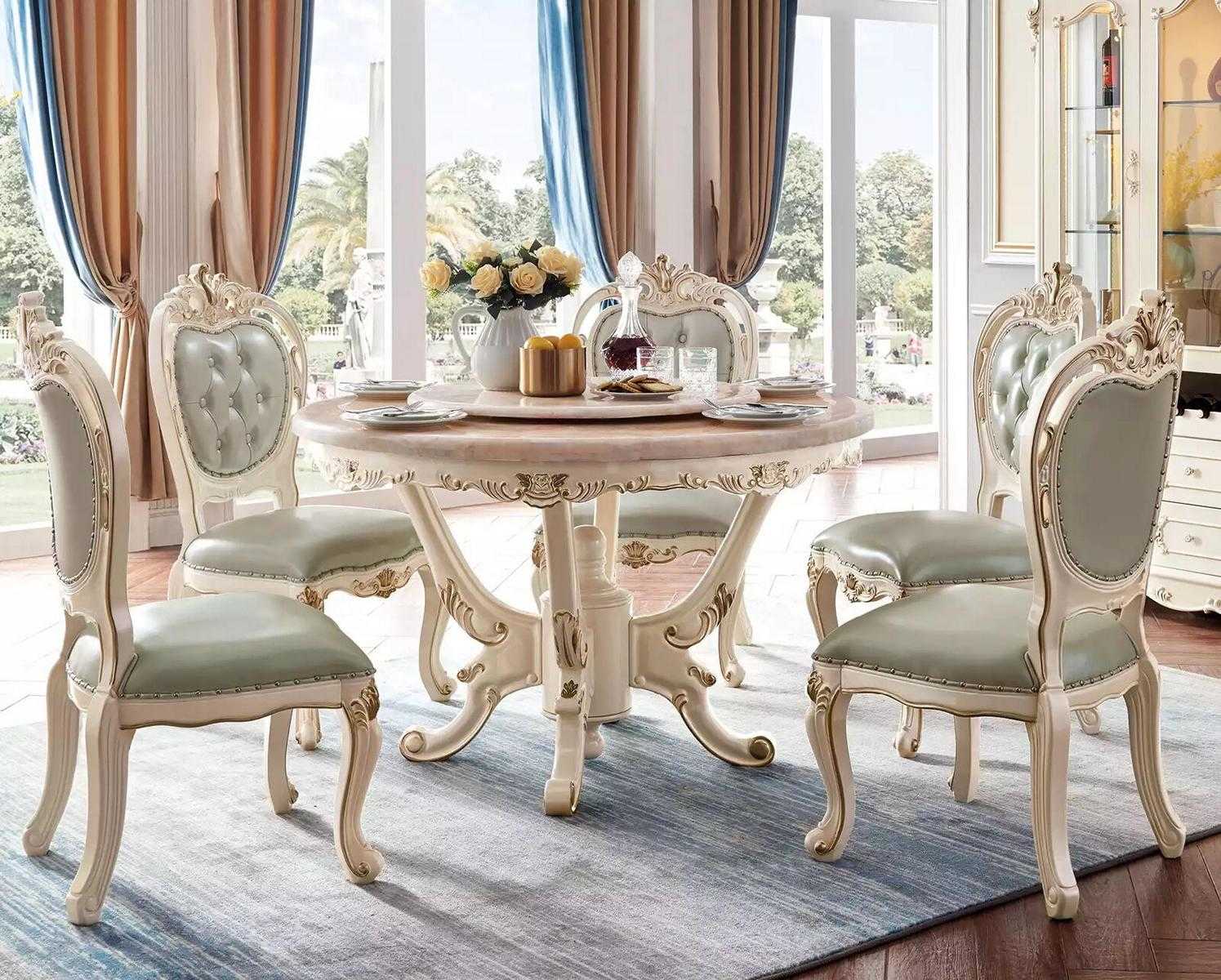 Serenity Circle Dining Table - Kelebek.in