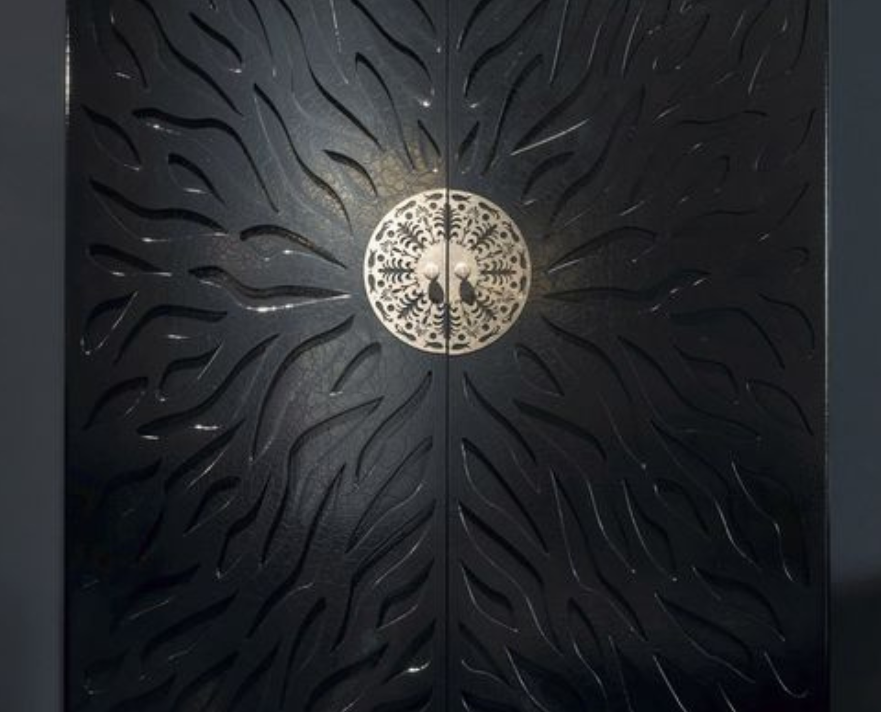 The Velvet Vault Bar Cabinet - Kelebek.in