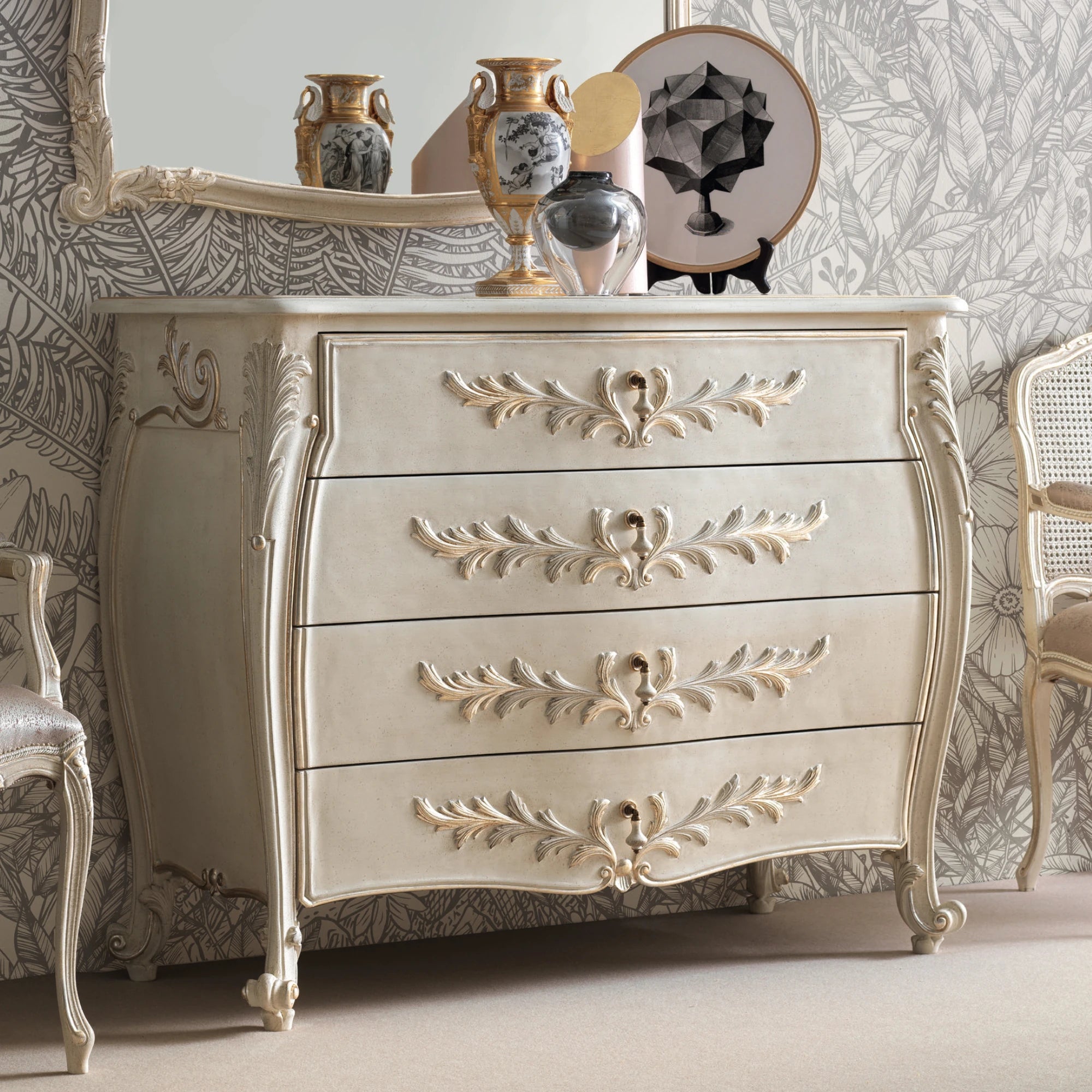 Chic Chest of Drawers - Kelebek.in