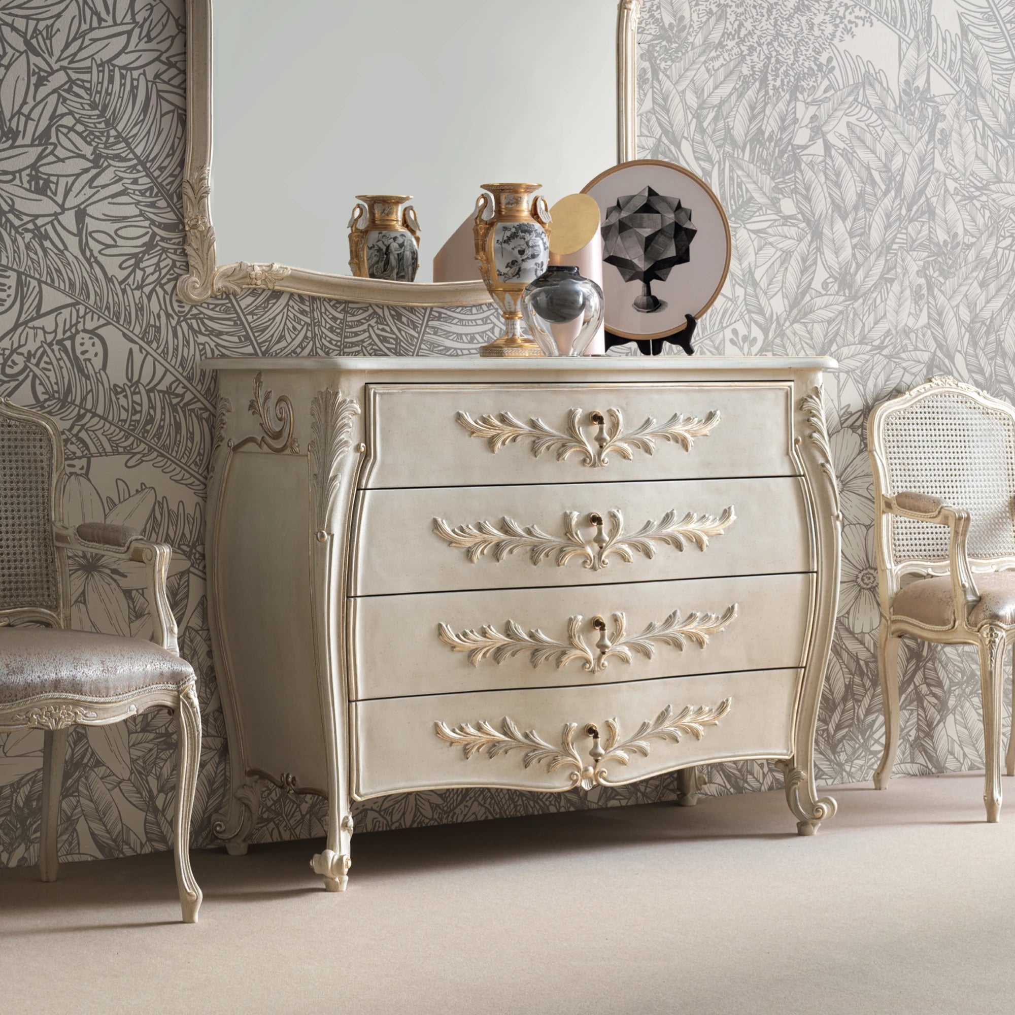 Chic Chest of Drawers - Kelebek.in
