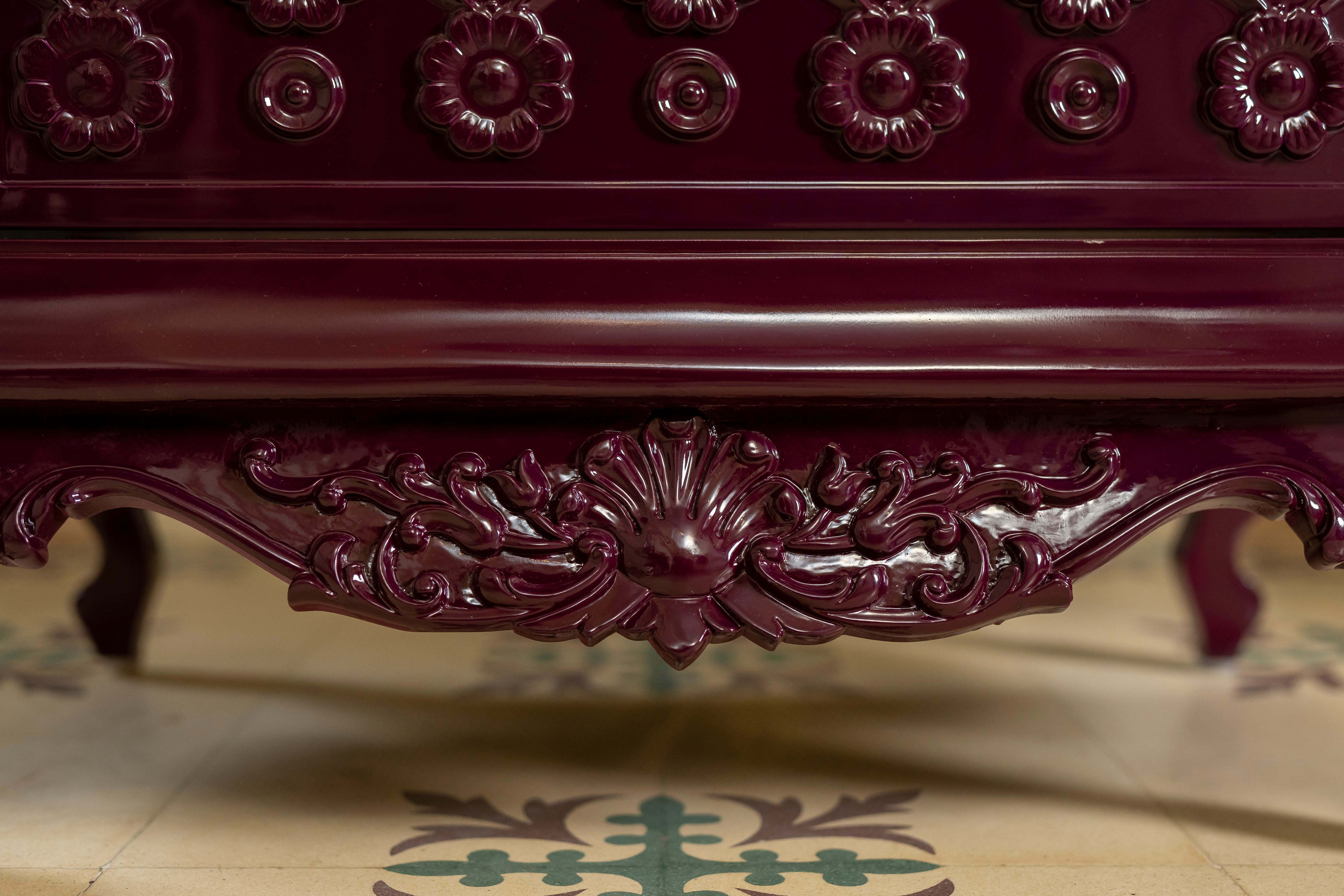 Fable Drawer (Burgandy) - Kelebek.in